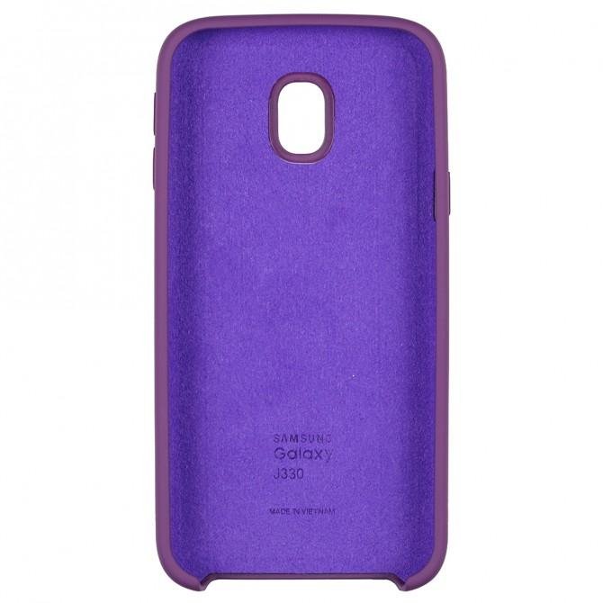 Чехол Soft Case для Samsung J330 (J3-2017) Фиолетовый-2