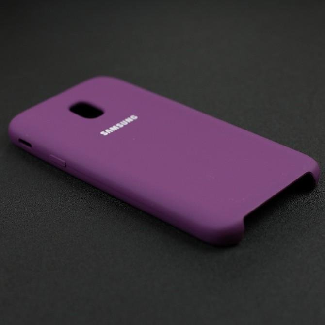 Чехол Soft Case для Samsung J330 (J3-2017) Фиолетовый-3