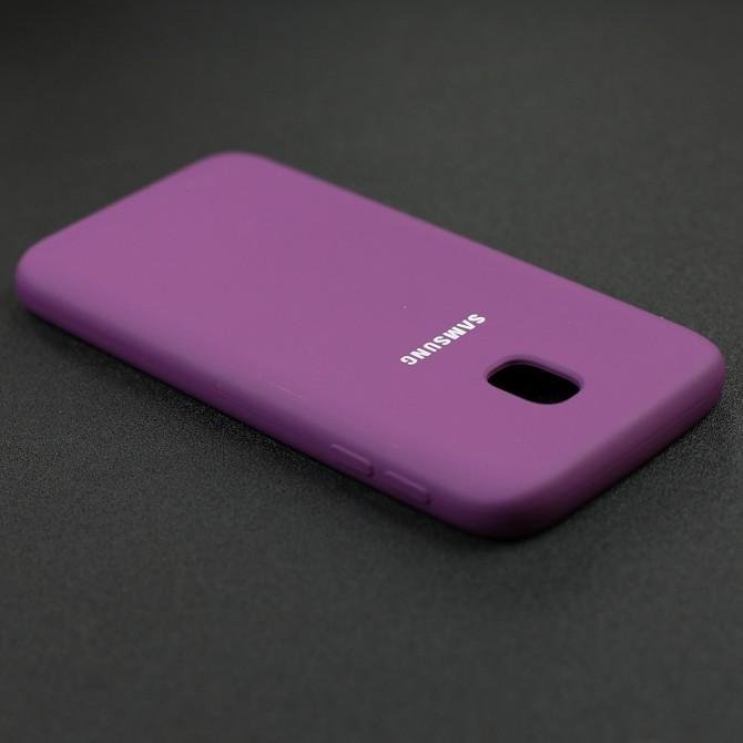 Чехол Soft Case для Samsung J330 (J3-2017) Фиолетовый-4