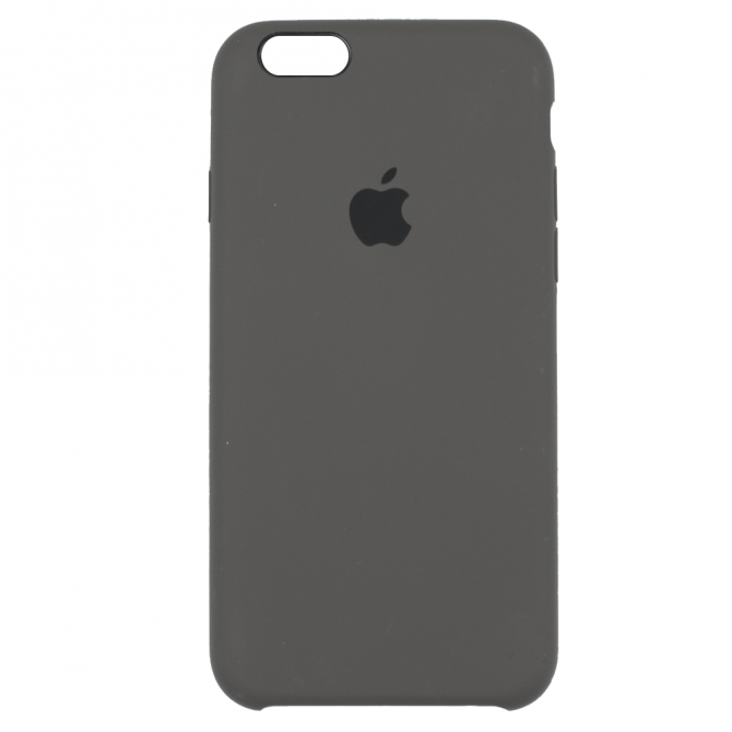 Чохол силіконовий для iPhone 6/6s Plus Кавовий-1