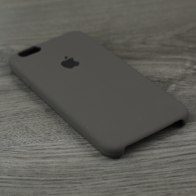 Чохол силіконовий для iPhone 6/6s Plus Кавовий-3