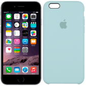Чехол силиконовый для iPhone 6/6s Plus Минтоловый