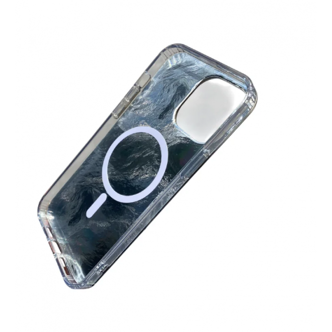 Чохол TPU Shiny Mountain (MagFit) для Samsung Galaxy S24 Black-3