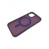 Чехол Pjur with Magsafe for iPhone 13 Dark Purple