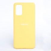 Чехол Original Soft Case Samsung G985 Galaxy S20 Plus Жолтый FULL