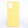 Чехол Original Soft Case Samsung G985 Galaxy S20 Plus Жолтый FULL