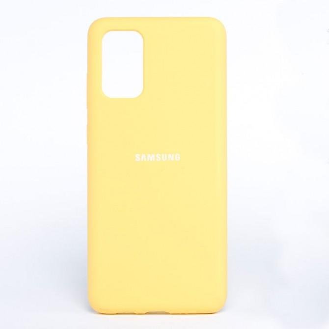 Чехол Original Soft Case Samsung G985 Galaxy S20 Plus Жолтый FULL