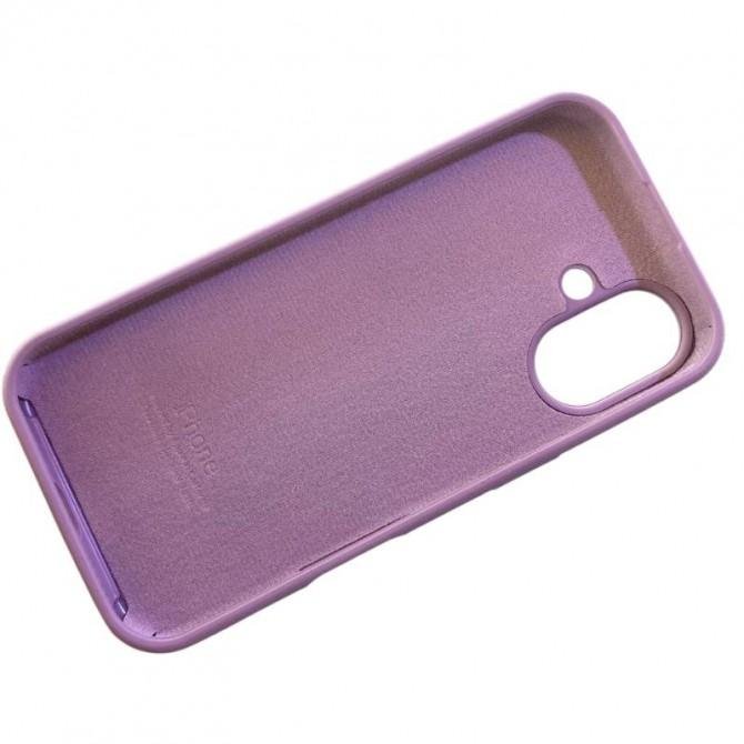 Силиконовый чехол для iPhone 17 Taro Purple FULL-4