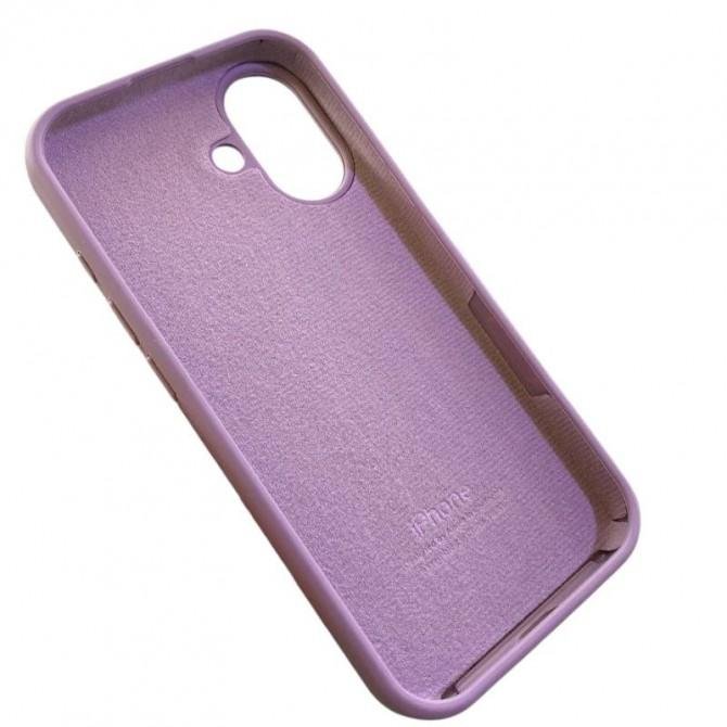Силиконовый чехол для iPhone 17 Taro Purple FULL-5