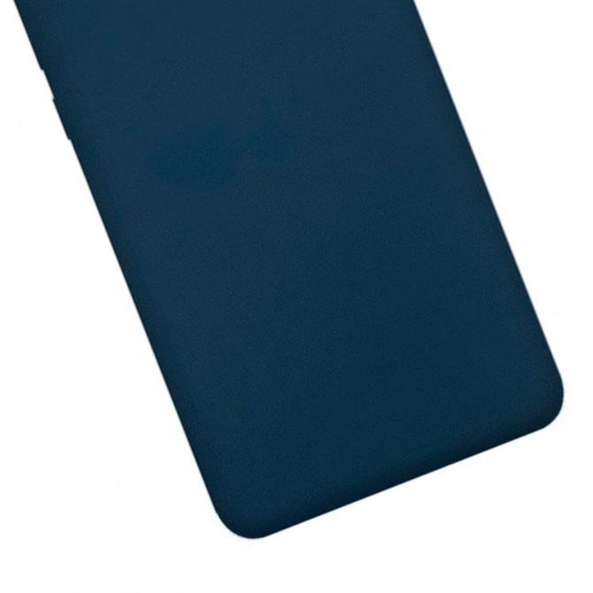 Силиконовый чехол Candy для Xiaomi Mi 11 Lite Темно Синий-1