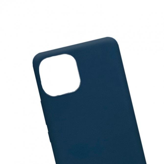 Силиконовый чехол Candy для Xiaomi Mi 11 Lite Темно Синий-2