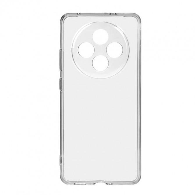 Durable TPU case 1.5mm для Oppo Reno 12F 4G/5G (усиленные углы) Прозрачный
