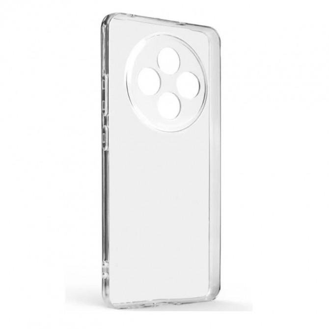 Durable TPU case 1.5mm для Oppo Reno 12F 4G/5G (усиленные углы) Прозрачный-1