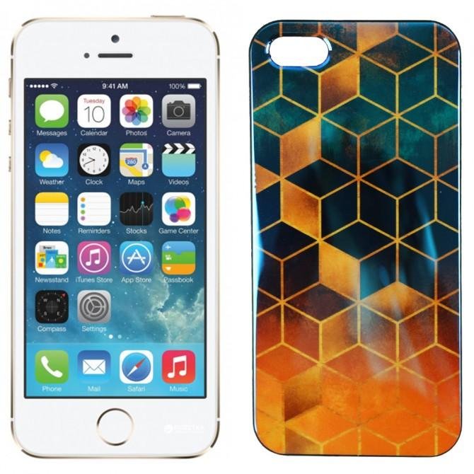 Чехол U-Like Picture series для iPhone 5/5S/SE Cube