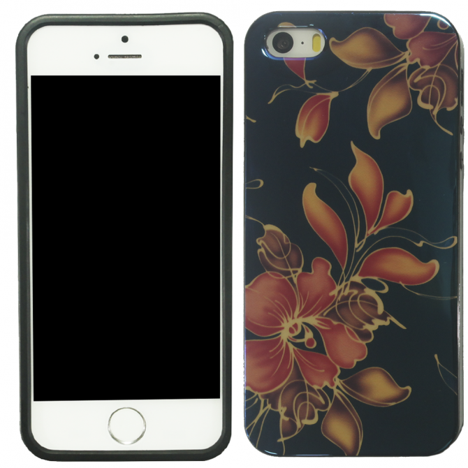 Чехол U-Like Picture series для iPhone 5/5S/SE Flowers