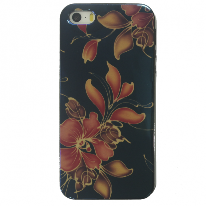 Чехол U-Like Picture series для iPhone 5/5S/SE Flowers-1