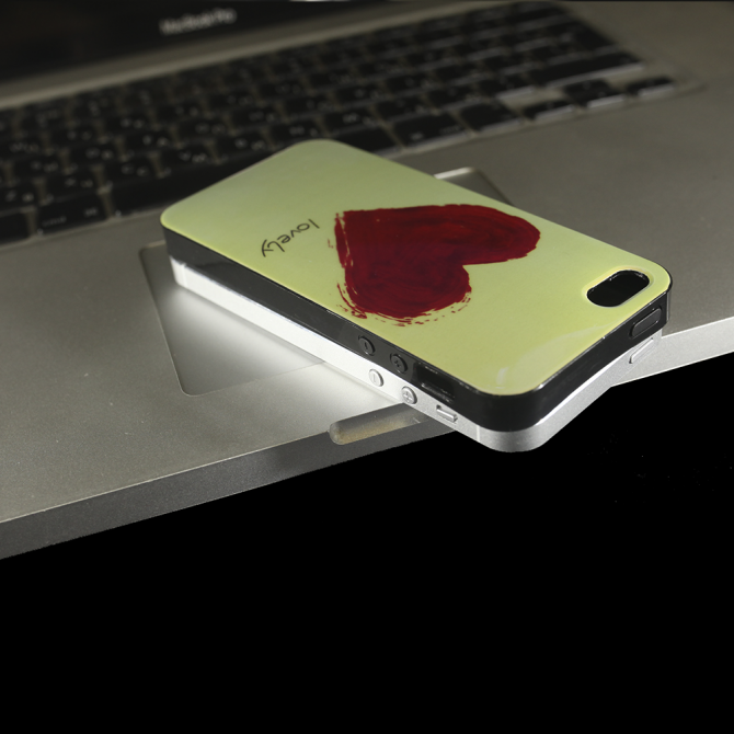 Чохол U-Like Picture series для iPhone 5/5S/SE Серце/Синій-4