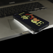 Чехол U-Like Picture series для iPhone 5/5S/SE Love Black