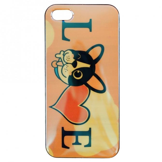 Чехол U-Like Picture series для iPhone 5/5S/SE Love Pink-1