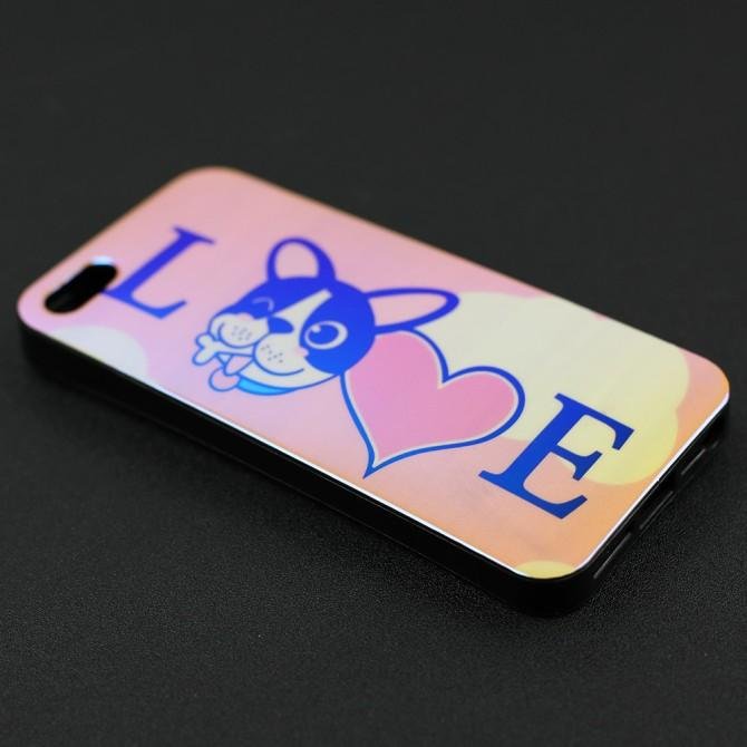 Чехол U-Like Picture series для iPhone 5/5S/SE Love Pink-2