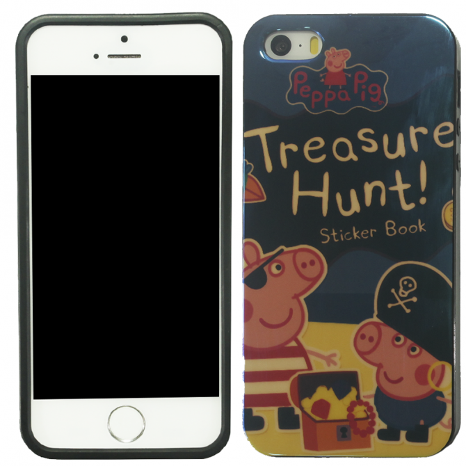 Чехол U-Like Picture series для iPhone 5/5S/SE Peppa Pig