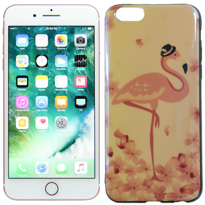 Чехол U-Like Picture series для iPhone 6/6S Flamingo