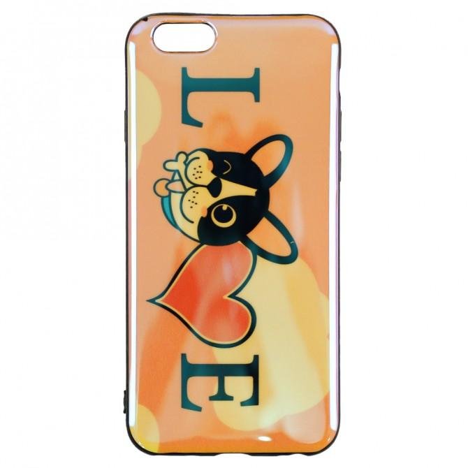 Чехол U-Like Picture series для iPhone 6/6S Love Pink-1