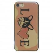 Чохол U-Like Picture series для iPhone 7/8 Кохання/Рожевий