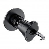 Холдер Hoco H12 Fine jade ring magnetic (air outlet) Black Холдер Hoco H12 Fine jade ring magnetic (air outlet) Black