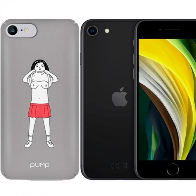 Чехол Pump Tender Touch Case for iPhone SE2/8/7 Asian`s Tits-1