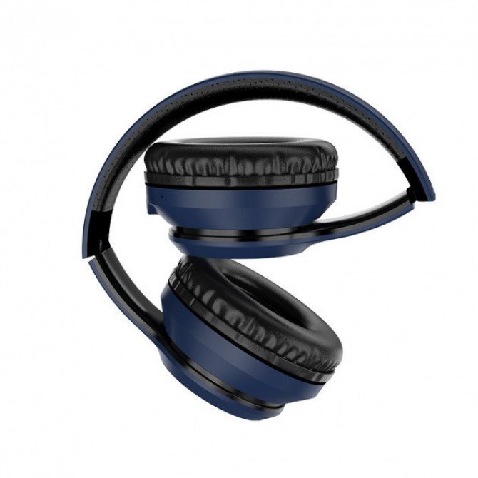 Stereo Bluetooth Headset Hoco W28 Blue-1