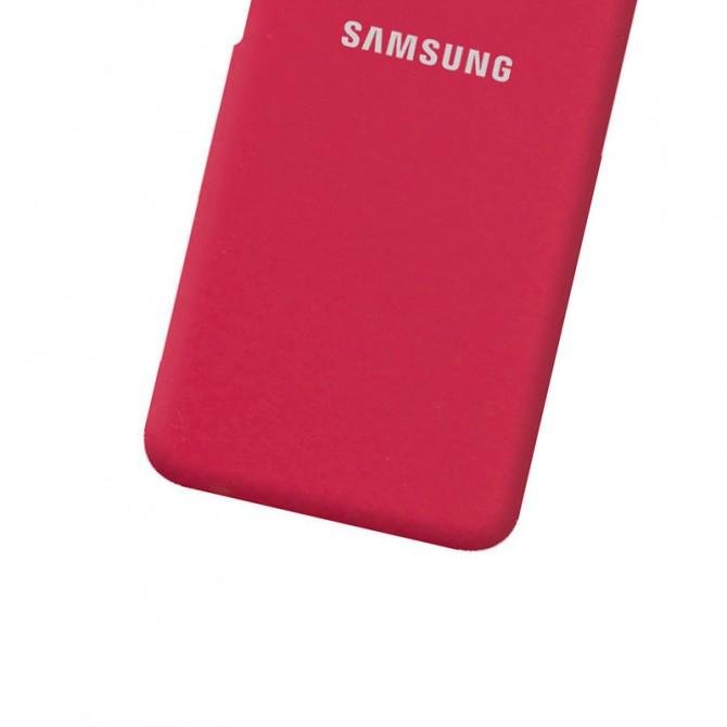 Чехол Original Soft Case Samsung A225 Galaxy A22/M32 Вишневый FULL-1