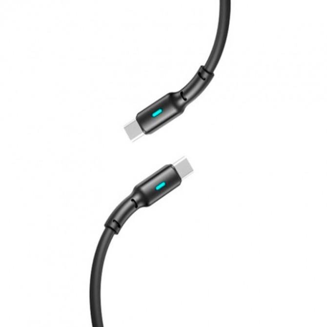 Кабель Gelius Lumin Lamp GP-UC100 Type-C/Type-C (2m) (60W) Black-1