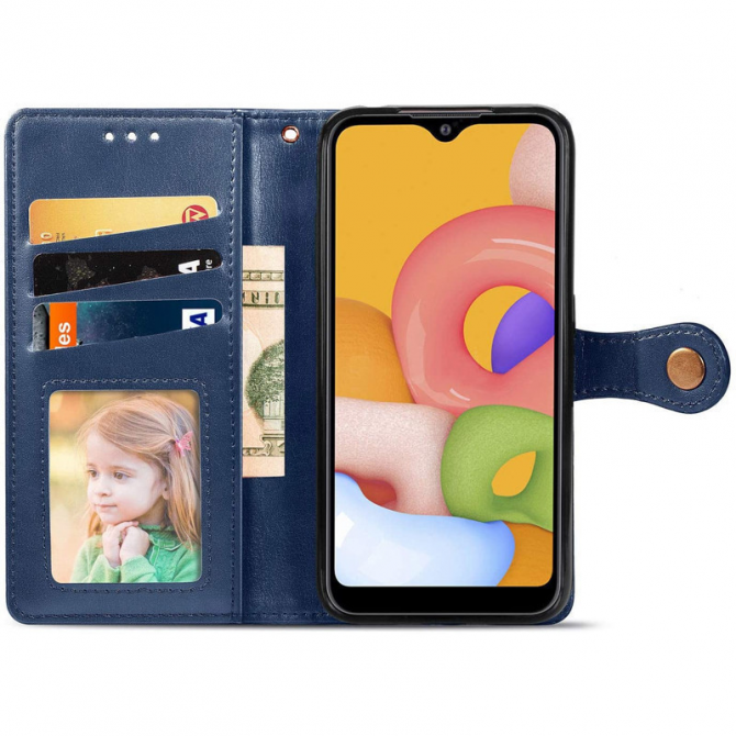 Чохол-книжка GETMAN Gallant for Samsung A13 4G Blue-2
