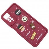 Чехол TPU Toys Case для Xiaomi Redmi Note 11 Pro 4G/5G / 12 Pro 4G (Red / Always Happy) Чехол TPU Toys Case для Xiaomi Redmi Note 11 Pro 4G/5G / 12 Pro 4G (Red / Always Happy)