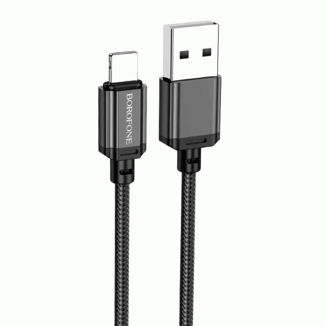 Кабель Borofone BX87 Sharp Type-C to Lightning 1m Black