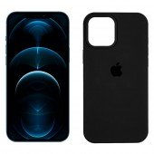 Чехол Full Soft Case (MagSafe) для iPhone 12 Pro Max Black Чехол Full Soft Case (MagSafe) для iPhone 12 Pro Max Black
