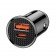 Автомобильное зарядное устройство 1USB + Type-C Baseus PPS Car Charger (30W VOOC) Black (CCYS-C01)