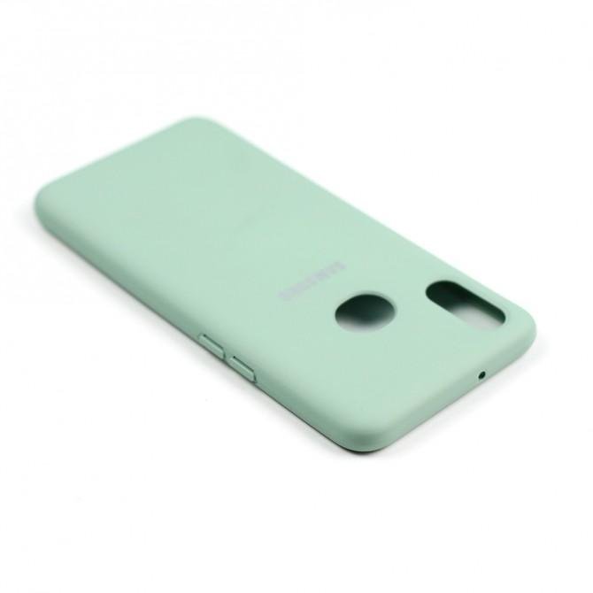 Чехол Soft Case для Samsung A107 Galaxy A10s 2019 Голубой FULL-1
