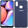 Чохол Soft Case для Samsung A107 Galaxy A10s 2019 Синiй FULL