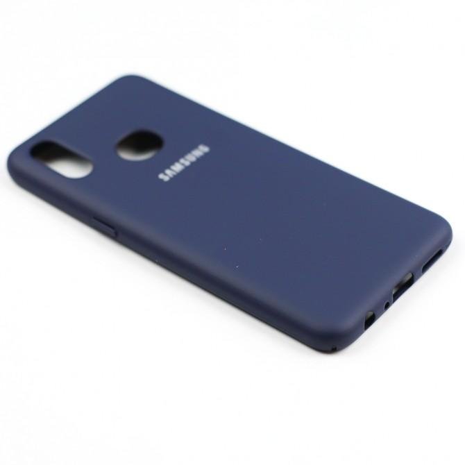 Чехол Soft Case для Samsung A107 Galaxy A10s 2019 Синий FULL-3