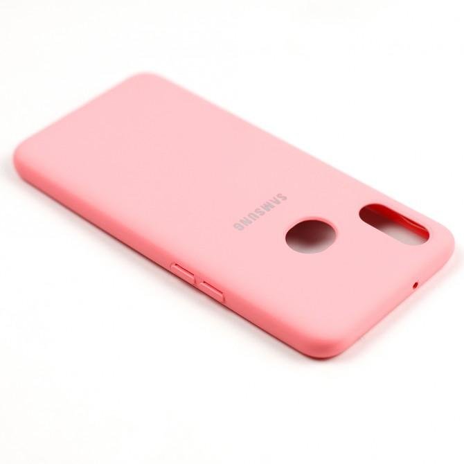 Чехол Soft Case для Samsung A107 Galaxy A10s 2019 Розовый FULL-2