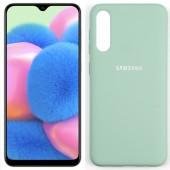 Чехол Soft Case для Samsung A307/A505 Galaxy A30s/A50 2019 Голубой FULL