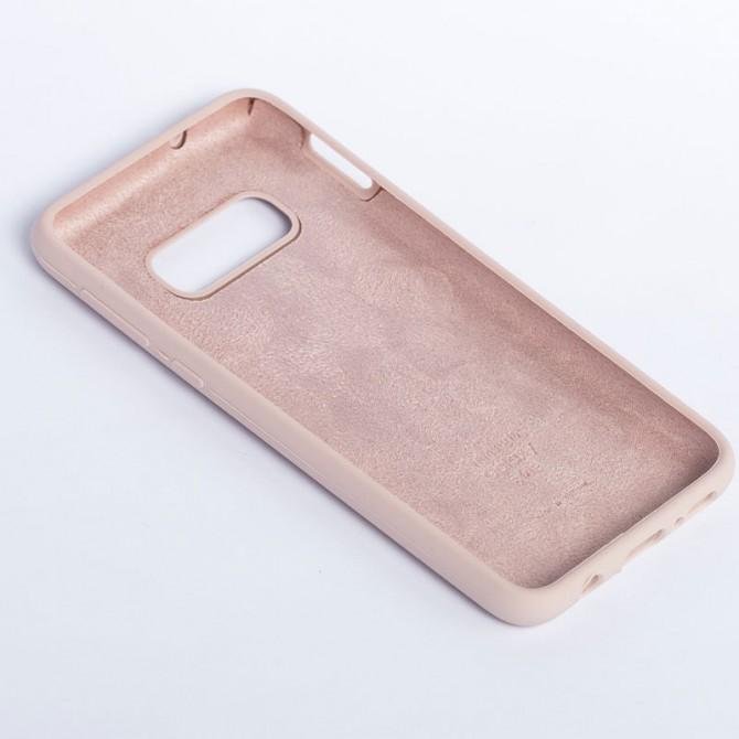 Чехол Original Soft Case Samsung G970 Galaxy S10e Бежевый FULL-2