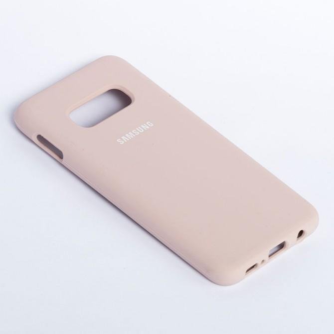 Чехол Original Soft Case Samsung G970 Galaxy S10e Бежевый FULL-3