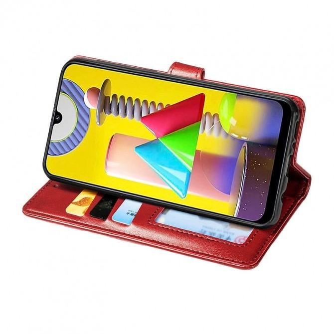 Чехол-книжка GETMAN Gallant for Xiaomi Poco M5 Red-2