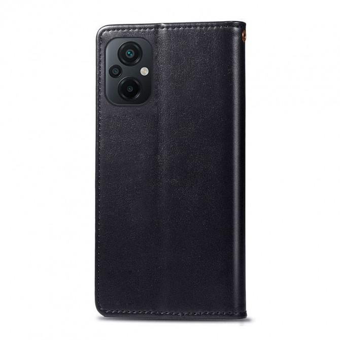 Чехол-книжка GETMAN Gallant for Xiaomi Poco M5 Black-1