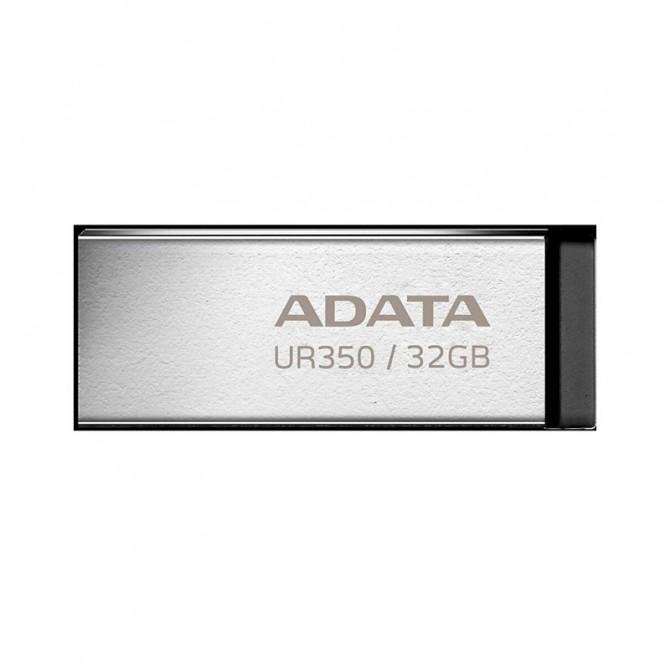 Накопитель ADATA USB 32Gb UR350 Silver/Black USB 3.2