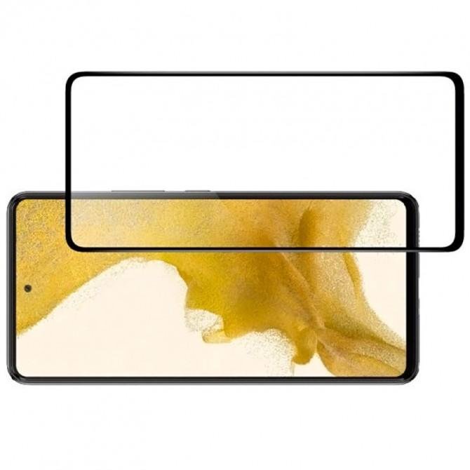 Захисне скло для SAMSUNG A536 Galaxy A53 Full Glue (0.25 мм, 2.5D, чорне) ЛЮКС-1