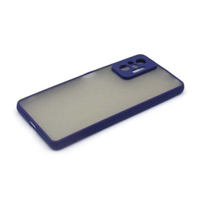 Чехол MATT CASE Xiaomi Redmi Note 10 Pro Темно синий-1